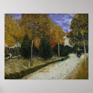 Vincent van Gogh   Pad in het park Arles 1888 Poster