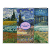 Vincent Van Gogh Paintings Calendar Kalender (Hoes)