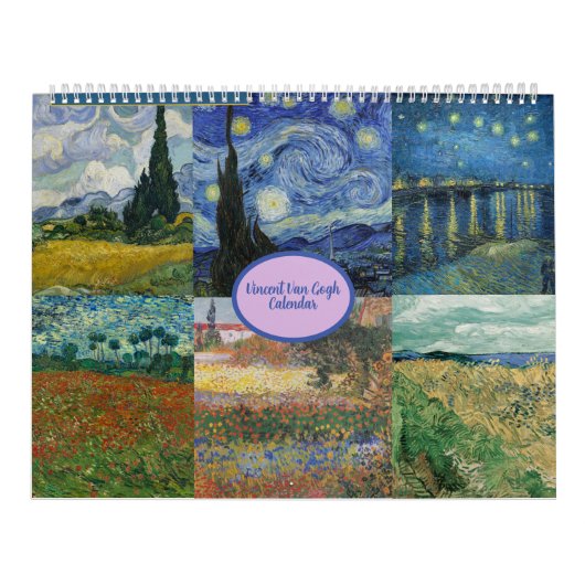 Vincent Van Gogh Paintings Calendar Kalender (Hoes)