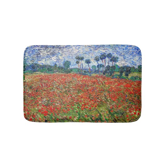 Vincent van Gogh - Papaverveld Badmat (Voorkant)