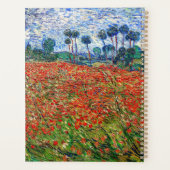Vincent van Gogh - Papaverveld Planner (Achterkant)