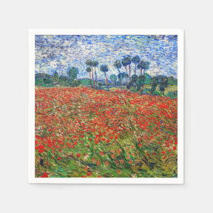 Vincent van Gogh - Papaverveld Servet