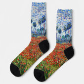 Vincent van Gogh - Papaverveld Sokken (Links)