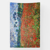 Vincent van Gogh - Papaverveld Spandoek (Verticaal)