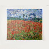Vincent van Gogh - Papaverveld Wandkleed (Voorkant (horizontaal))