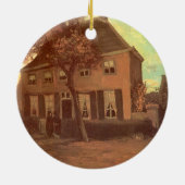 Vincent van Gogh - Pastorie te Nuenen Keramisch Ornament (Achterkant)