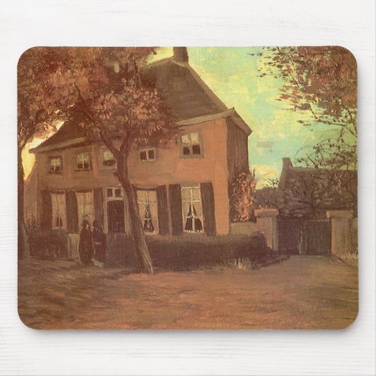 Vincent van Gogh - Pastorie te Nuenen Muismat (Voorkant)
