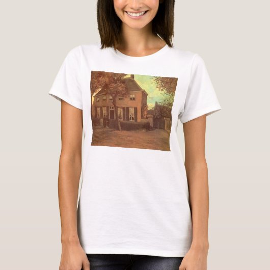 Vincent van Gogh - Pastorie te Nuenen T-shirt (Voorkant)