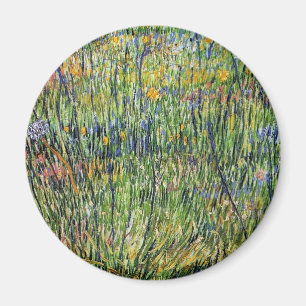 Vincent van Gogh - Pasture in Bloom Fine Art Magneet