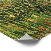 Vincent van Gogh - Pasture in Bloom Poster (Hoek)