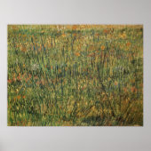 Vincent van Gogh - Pasture in Bloom Poster (Voorkant)