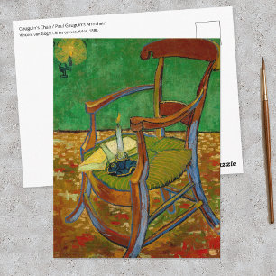 Vincent van Gogh - Paul Gauguins Stoel Briefkaart