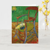 Vincent van Gogh - Paul Gauguin's stoel Kaart (Gele Bloem)