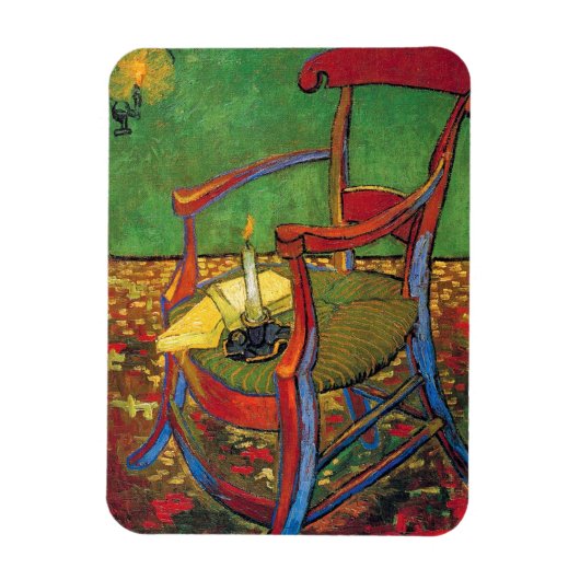 Vincent Van Gogh - Paul Gauguin's stoel Magneet (Verticaal)
