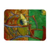 Vincent van Gogh - Paul Gauguin's stoel Magneet (Horizontaal)