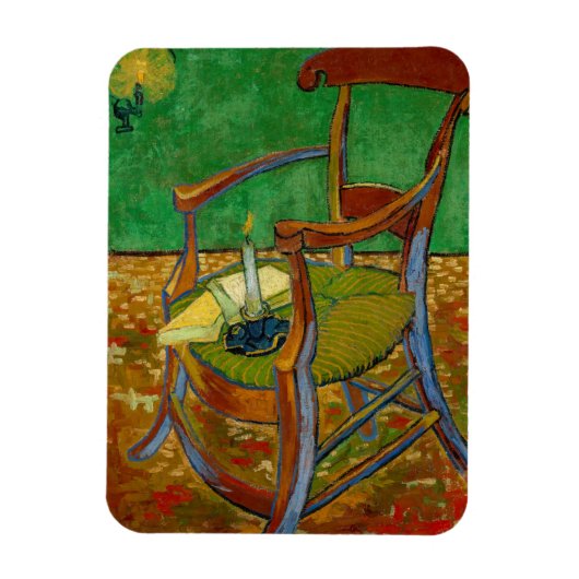 Vincent van Gogh - Paul Gauguin's stoel Magneet (Verticaal)