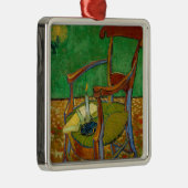 Vincent van Gogh - Paul Gauguin's stoel Metalen Ornament (Rechts)