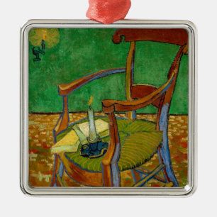 Vincent van Gogh - Paul Gauguin's stoel Metalen Ornament