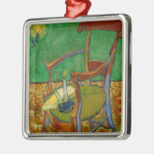 Vincent van Gogh - Paul Gauguin's stoel Metalen Ornament (Links)