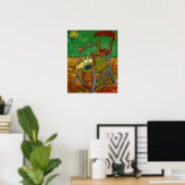 Vincent van Gogh - Paul Gauguins Stoel Poster (Thuiskantoor)
