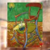 Vincent van Gogh - Paul Gauguin's stoel Raamsticker (Vel 2)