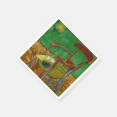 Vincent van Gogh - Paul Gauguin's stoel Servet (Hoek)