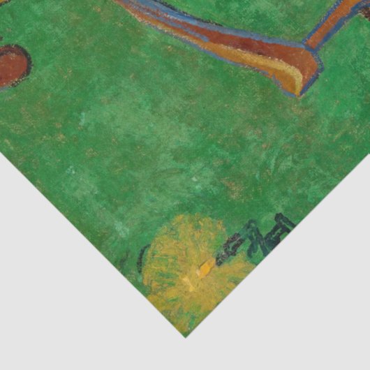 Vincent van Gogh - Paul Gauguin's stoel Tissuepapier (Detail)