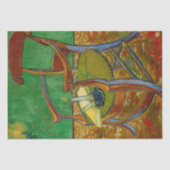 Vincent van Gogh - Paul Gauguin's stoel Tissuepapier (Voorkant)