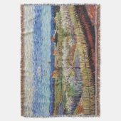 Vincent Van Gogh - Peach Trees in Blossom Fine Art Deken (Voorkant Verticaal)