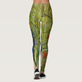 Vincent van Gogh - Peasant Girl in Pet met stro Leggings (Achterkant)