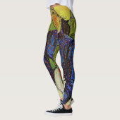 Vincent van Gogh - Peasant Girl in Pet met stro Leggings (Links)