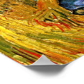 Vincent Van Gogh - Peasant Woman Binding Sheaves Poster (Hoek)