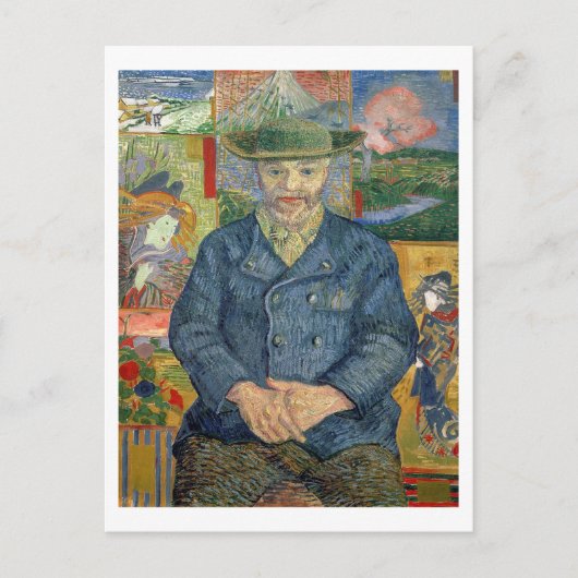 Vincent van Gogh | Pere Tanguy (vader Tanguy) Briefkaart (Voorkant)