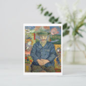 Vincent van Gogh | Pere Tanguy (vader Tanguy) Briefkaart (Staand voorkant)