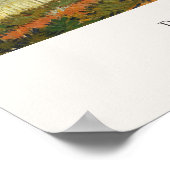 Vincent van Gogh Perzik Bomen in Bloesem Art Print (Hoek)