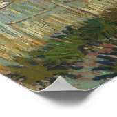 Vincent Van Gogh Perzikbomen in Blossom Poster (Hoek)