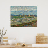 Vincent Van Gogh Perzikbomen in Blossom Poster (Keuken)