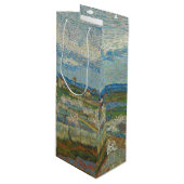 Vincent Van Gogh  Perzikbomen in Blossom Wijn Cadeautas (Voorkant Gekanteld)