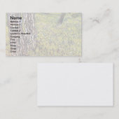 Vincent Van Gogh - Pine Trees en Dandelions Visitekaartje (Voorkant / Achterkant)