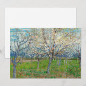 Vincent van Gogh - Pink Orchard Kaart (Voorkant / Achterkant)