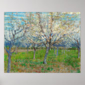 Vincent van Gogh - Pink Orchard Poster (Voorkant)