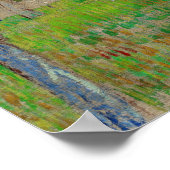 Vincent van Gogh - Pink Orchard Poster (Hoek)