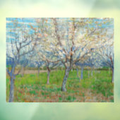 Vincent van Gogh - Pink Orchard Raamsticker (Vel 3)