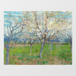 Vincent van Gogh - Pink Orchard Raamsticker