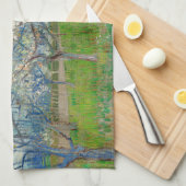Vincent van Gogh - Pink Orchard Theedoek (Quarter Fold)