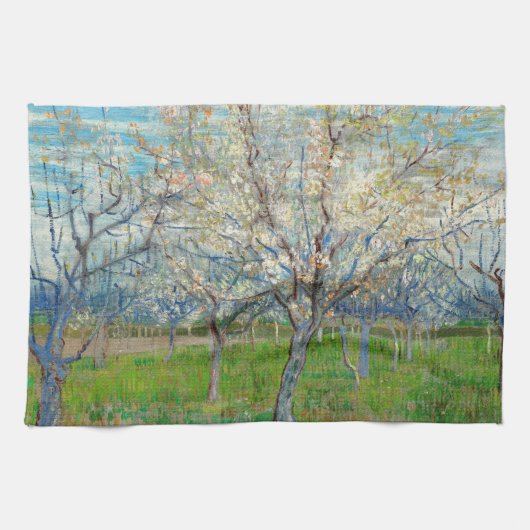 Vincent van Gogh - Pink Orchard Theedoek (Horizontaal)