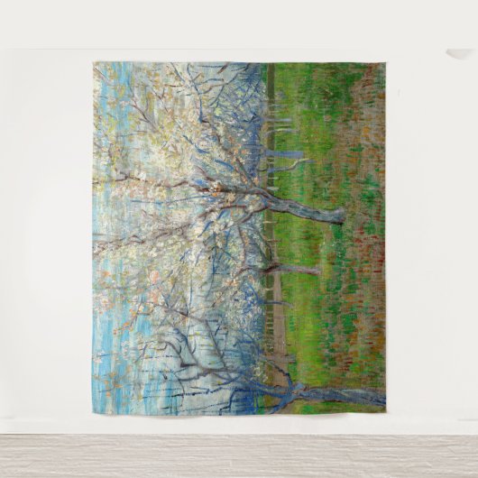 Vincent van Gogh - Pink Orchard Wandkleed (Voorkant)