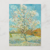 Vincent van Gogh - Pink Peach Tree in Blossom Briefkaart (Voorkant)