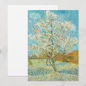 Vincent van Gogh - Pink Peach Tree in Blossom Kaart (Voorkant / Achterkant)