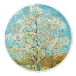Vincent van Gogh - Pink Peach Tree in Blossom Keramische Knop